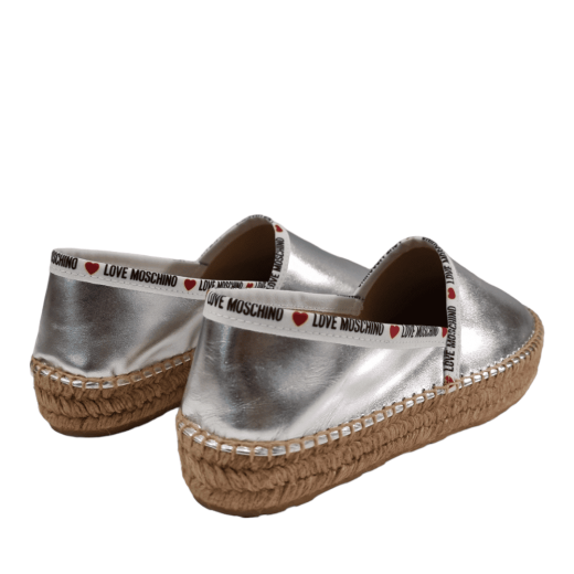 LOVE MOSCHINO ŽENSKE ESPADRILE SREBRENA 24864