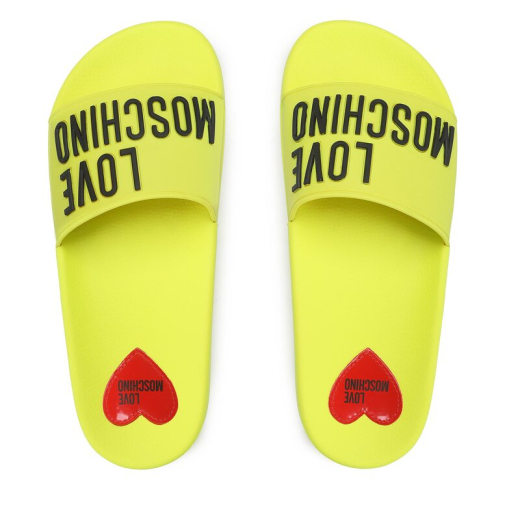 LOVE MOSCHINO ŽENSKE PAPUČE ŽUTA/CRNA 24838