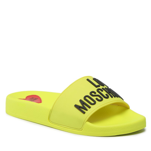 LOVE MOSCHINO ŽENSKE PAPUČE ŽUTA/CRNA 24838