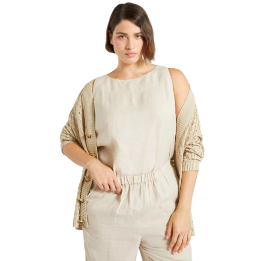 MARINA RINALDI ŽENSKA BLUZA BEŽ 40995