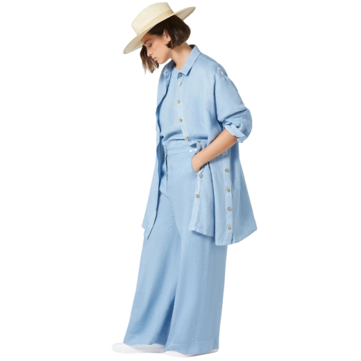 MARINA RINALDI ŽENSKA BLUZA PLAVA 41019