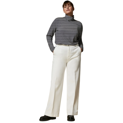 MARINA RINALDI ŽENSKE HLAČE BIJELA 30224