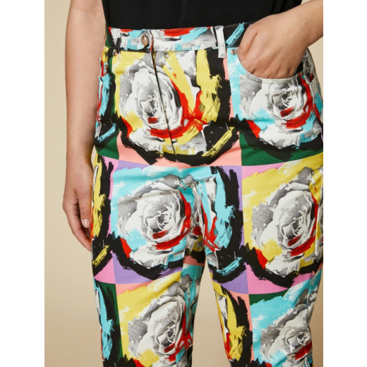 MARINA RINALDI ŽENSKE HLAČE MULTICOLOR 24489
