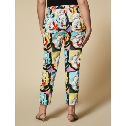MARINA RINALDI ŽENSKE HLAČE MULTICOLOR 24489
