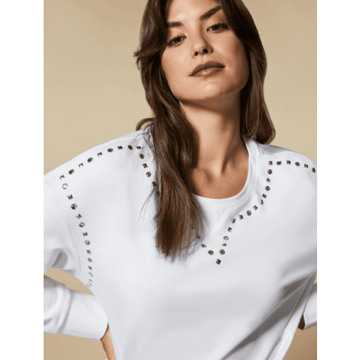 MARINA RINALDI ŽENSKI DŽEMPER BIJELA 24573