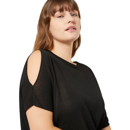 MARINA RINALDI ŽENSKI DŽEMPER CRNA 35099