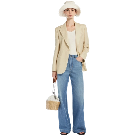 MAX MARA ŽENSKA BLUZA BEŽ 40830