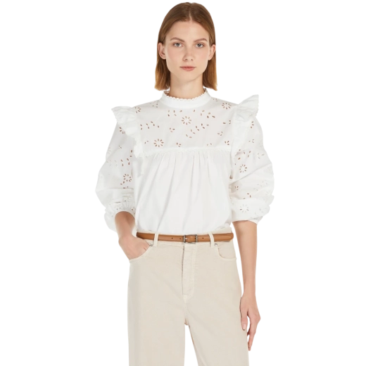MAX MARA ŽENSKA BLUZA BIJELA 40865