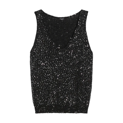 MAX MARA ŽENSKA BLUZA CRNA