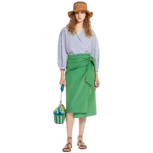 MAX MARA ŽENSKA SUKNJA ZELENA 40801