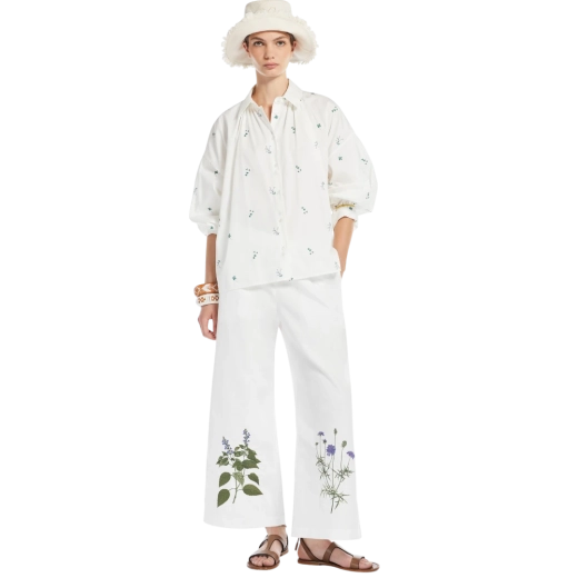 MAX MARA ŽENSKE HLAČE BIJELA 40814