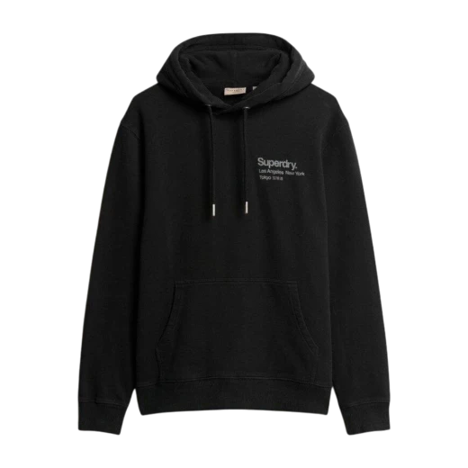 SUPERDRY MUŠKA DUKSERICA CRNA