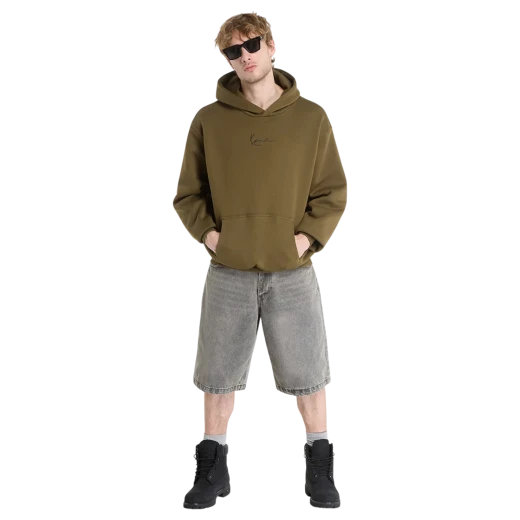 KARL KANI MUŠKA DUKSERICA MASLINASTA 49754