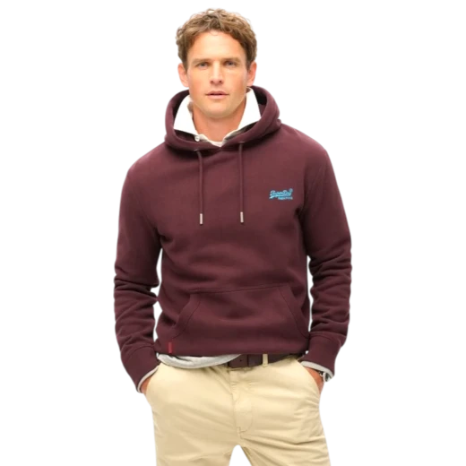 SUPERDRY MUŠKA DUKSERICA BORDO 35397