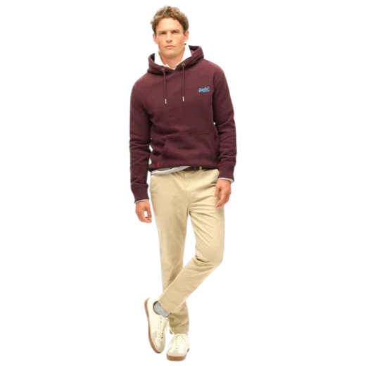 SUPERDRY MUŠKA DUKSERICA BORDO 35397