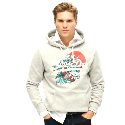 SUPERDRY MUŠKA DUKSERICA BEŽ 35407