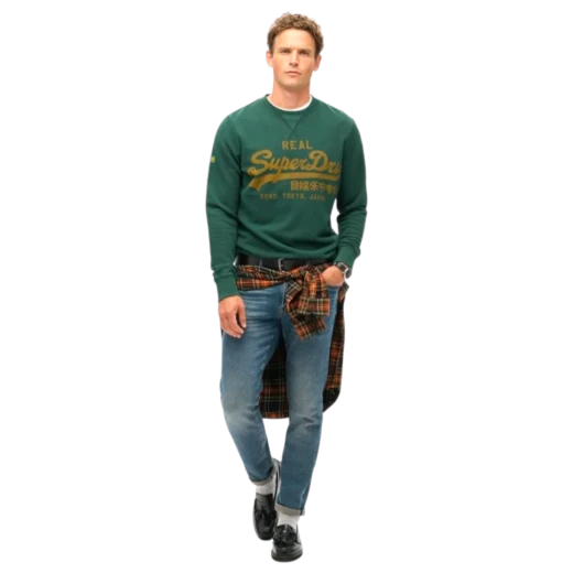 SUPERDRY MUŠKA DUKSERICA ZELENA 35426