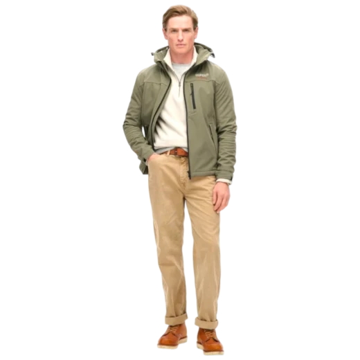 SUPERDRY MUŠKA DUKSERICA MASLINASTA 35446