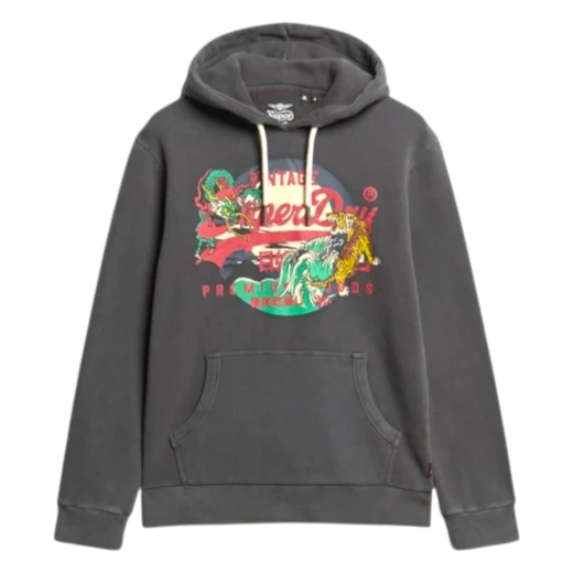 SUPERDRY MUŠKA DUKSERICA PLAVA