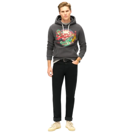 SUPERDRY MUŠKA DUKSERICA PLAVA 37170