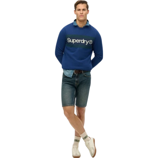 SUPERDRY MUŠKA DUKSERICA PLAVA 38454