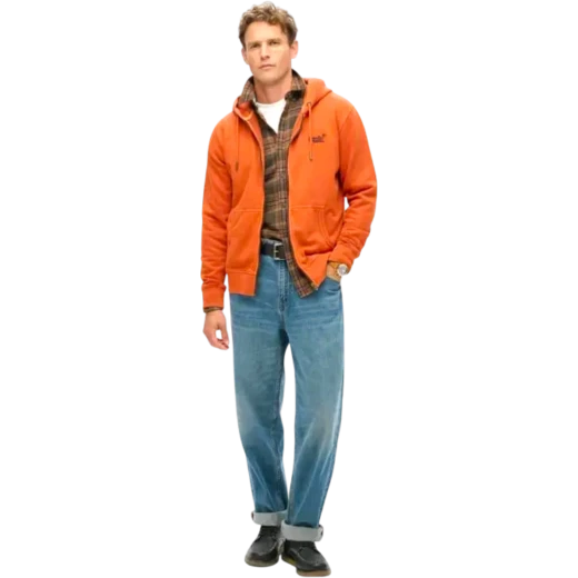 SUPERDRY MUŠKA DUKSERICA SMEĐA 43105
