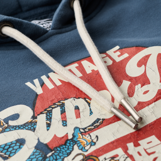 SUPERDRY MUŠKA DUKSERICA PLAVA 45367