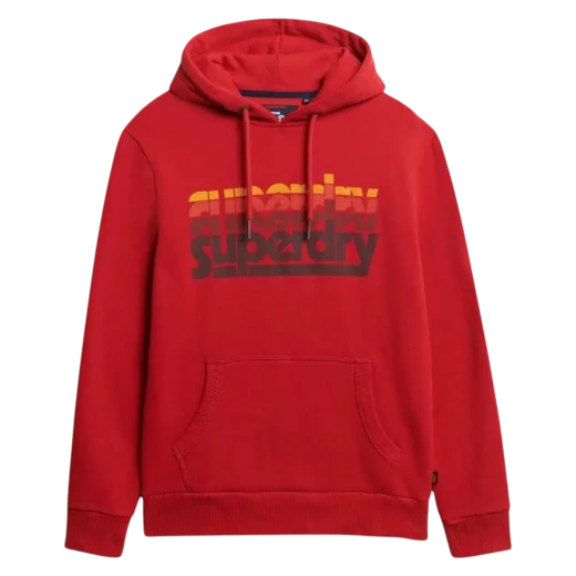 SUPERDRY MUŠKA DUKSERICA CRVENA