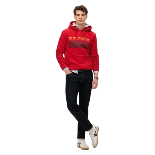 SUPERDRY MUŠKA DUKSERICA CRVENA 45388