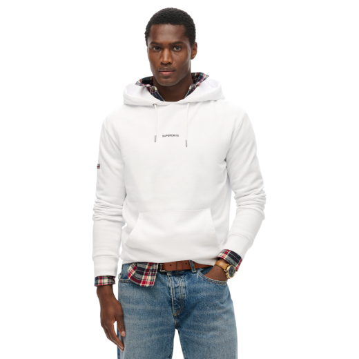 SUPERDRY MUŠKA DUKSERICA BIJELA
