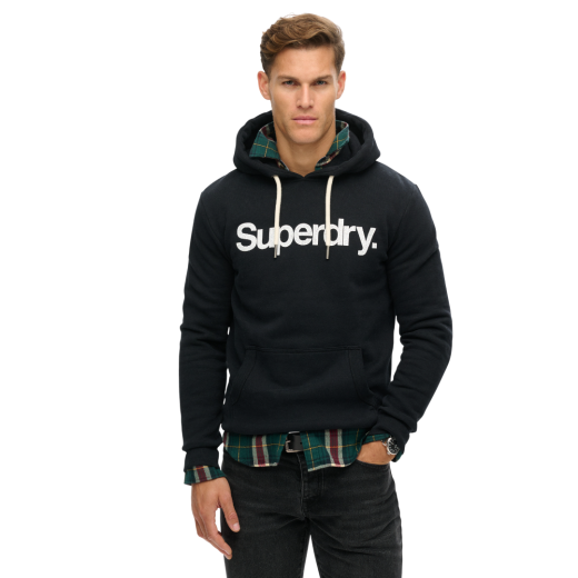 SUPERDRY MUŠKA DUKSERICA CRNA