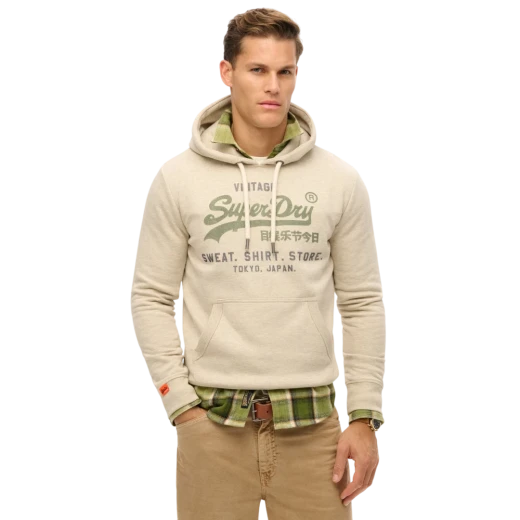 SUPERDRY MUŠKA DUKSERICA BEŽ