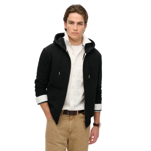 SUPERDRY MUŠKA DUKSERICA CRNA