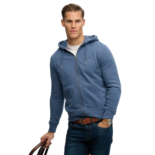 SUPERDRY MUŠKA DUKSERICA PLAVA 47751