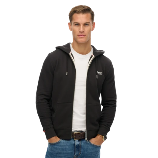 SUPERDRY MUŠKA DUKSERICA CRNA