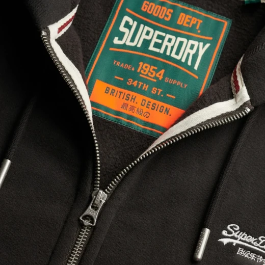 SUPERDRY MUŠKA DUKSERICA CRNA 47754