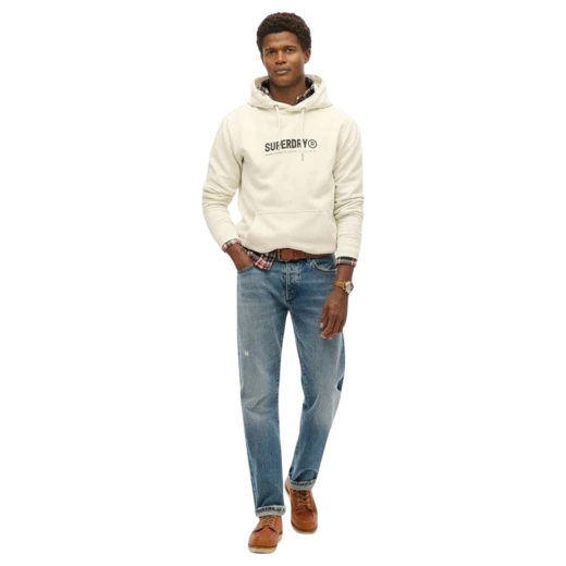 SUPERDRY MUŠKA DUKSERICA BIJELA 50987