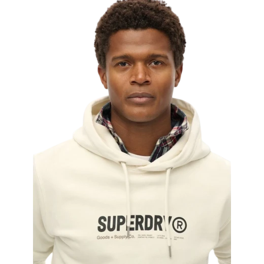 SUPERDRY MUŠKA DUKSERICA BIJELA 50987