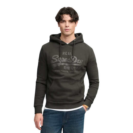 SUPERDRY MUŠKA DUKSERICA CRNA