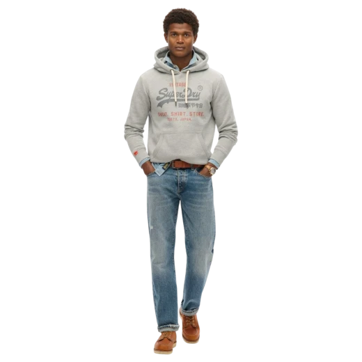 SUPERDRY MUŠKA DUKSERICA SIVA