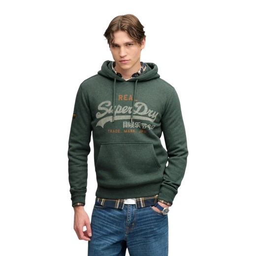 SUPERDRY MUŠKA DUKSERICA MASLINASTA