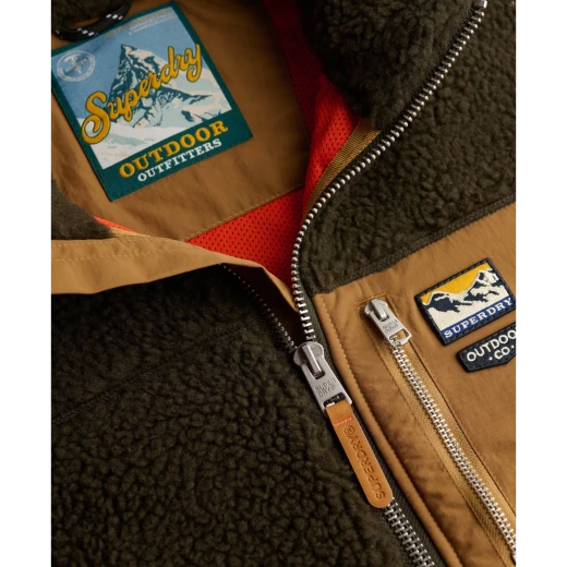 SUPERDRY MUŠKA DUKSERICA MASLINASTA 53071