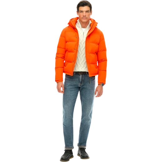 SUPERDRY MUŠKA JAKNA NARANDŽASTA 43149