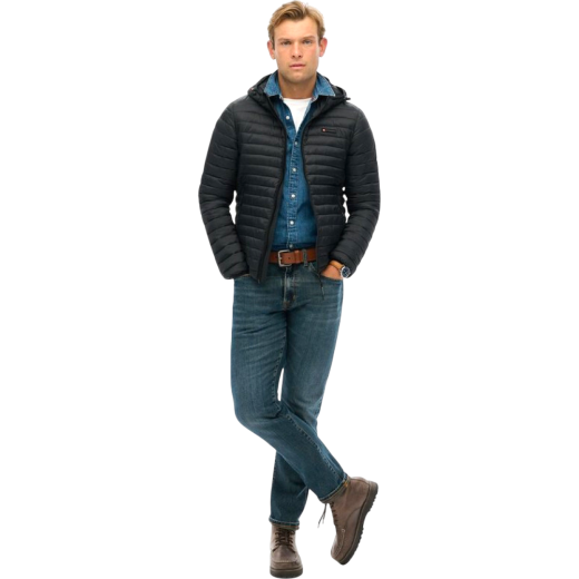 SUPERDRY MUŠKA JAKNA CRNA 43162