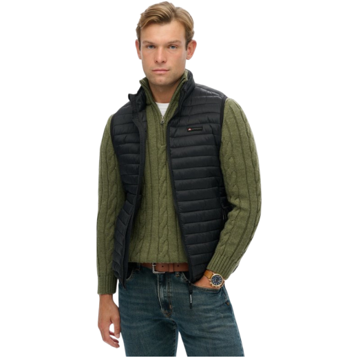 SUPERDRY MUŠKI PRSLUK CRNA 43168