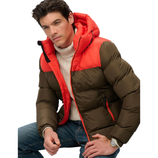 SUPERDRY MUŠKA JAKNA SMEĐA 46546