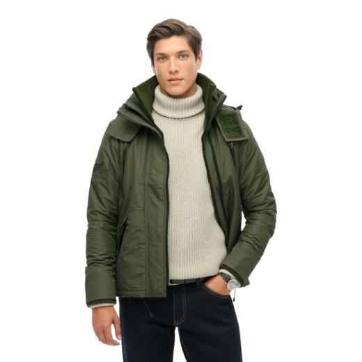 SUPERDRY MUŠKA JAKNA MASLINASTA
