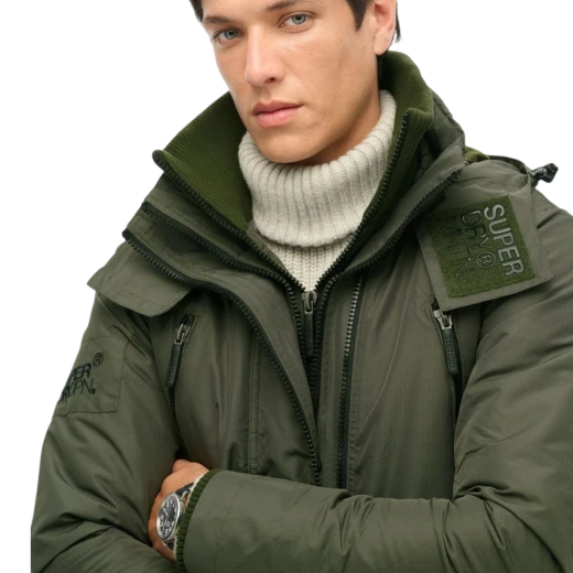 SUPERDRY MUŠKA JAKNA MASLINASTA 47607