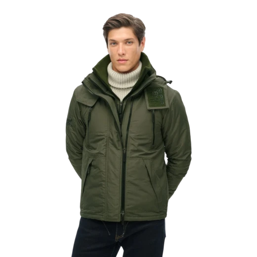 SUPERDRY MUŠKA JAKNA MASLINASTA 47607