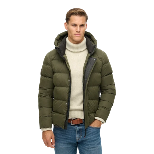 SUPERDRY MUŠKA JAKNA MASLINASTA